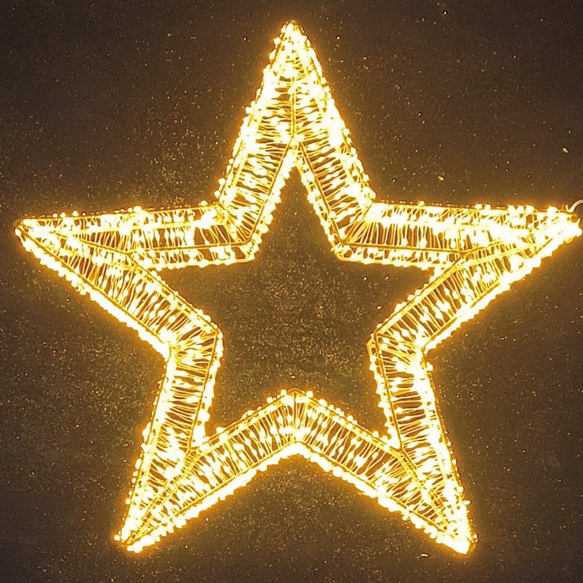 Estrella LED 50 cm Luces Cálidas Alparamis