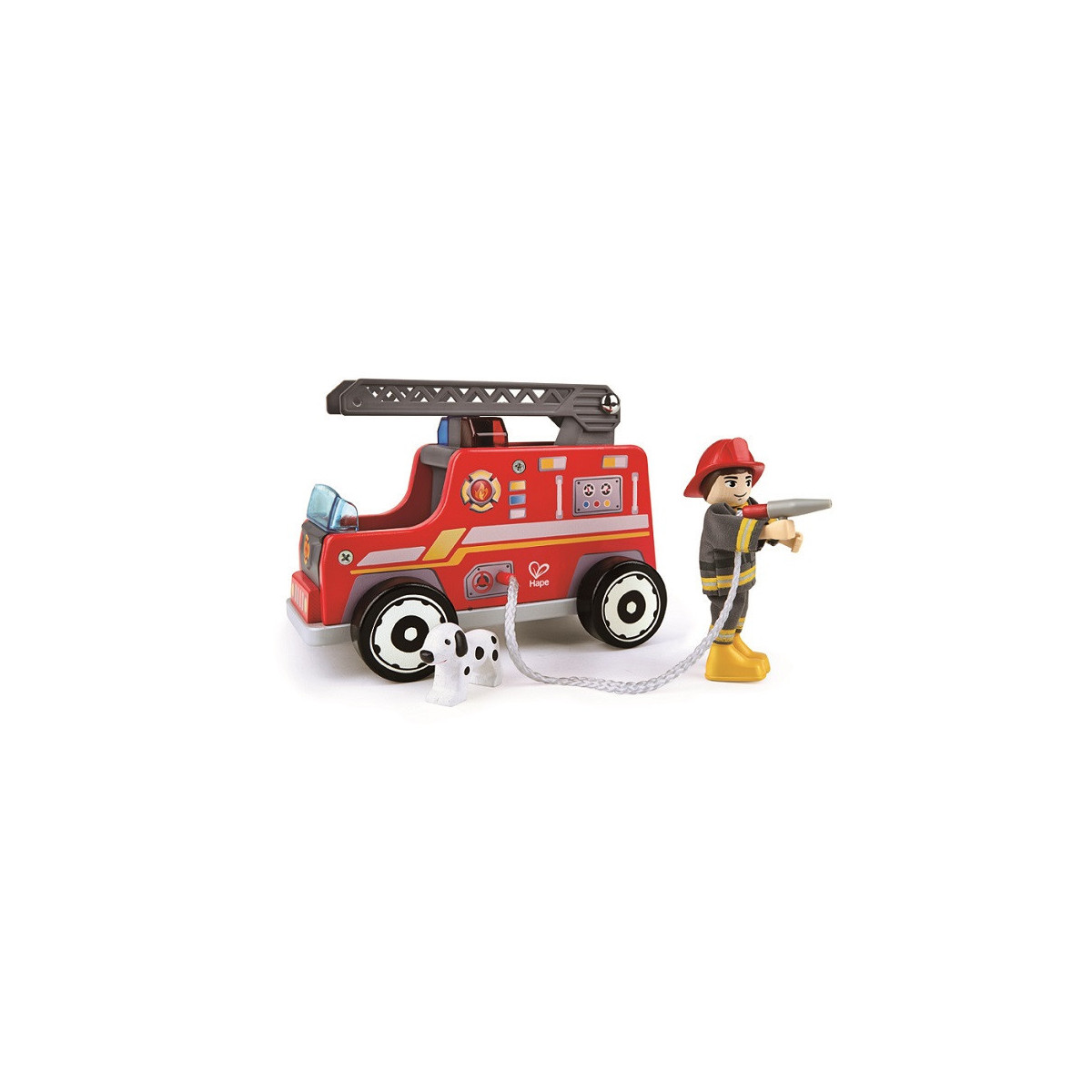 Equipo de Rescate de Bomberos de Juguete Hape