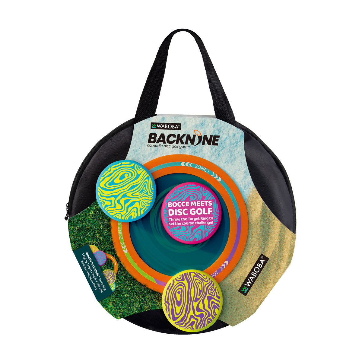 Juego de Frisbee Golf Backnine Waboba