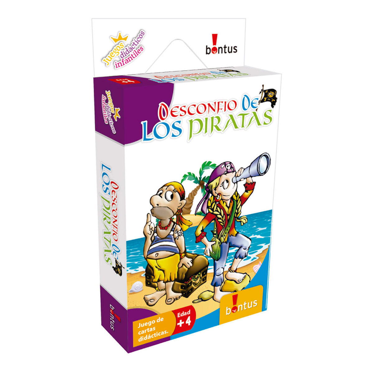 Juego Didáctico de Cartas Desconfío de los Piratas