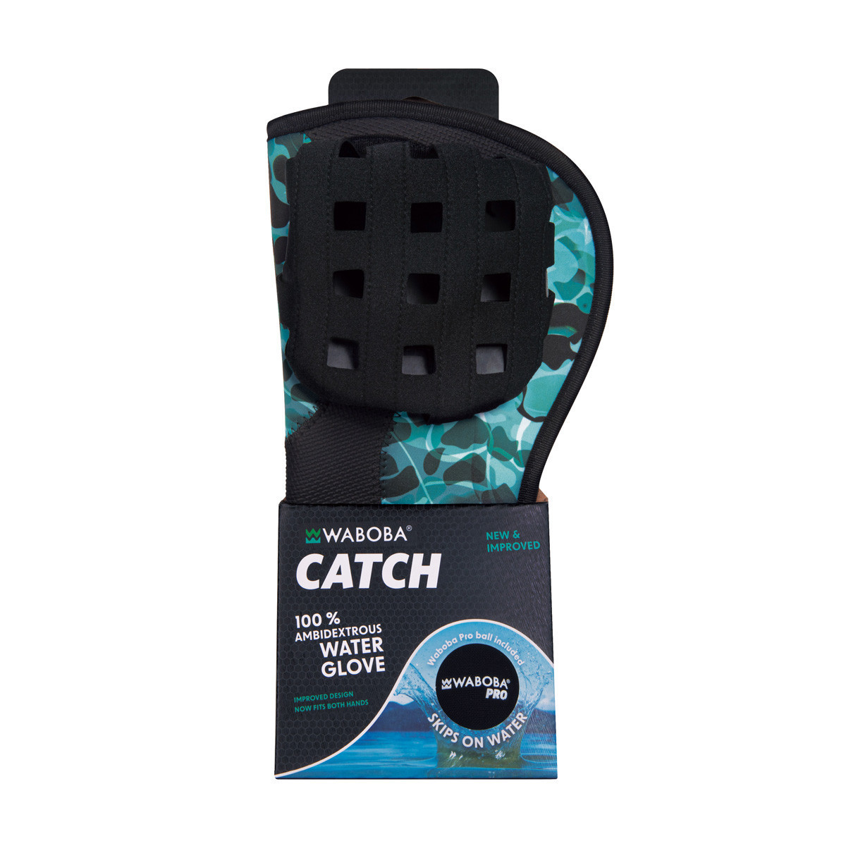 Guante de Catcher Acuatico con Pelota Pro Waboba