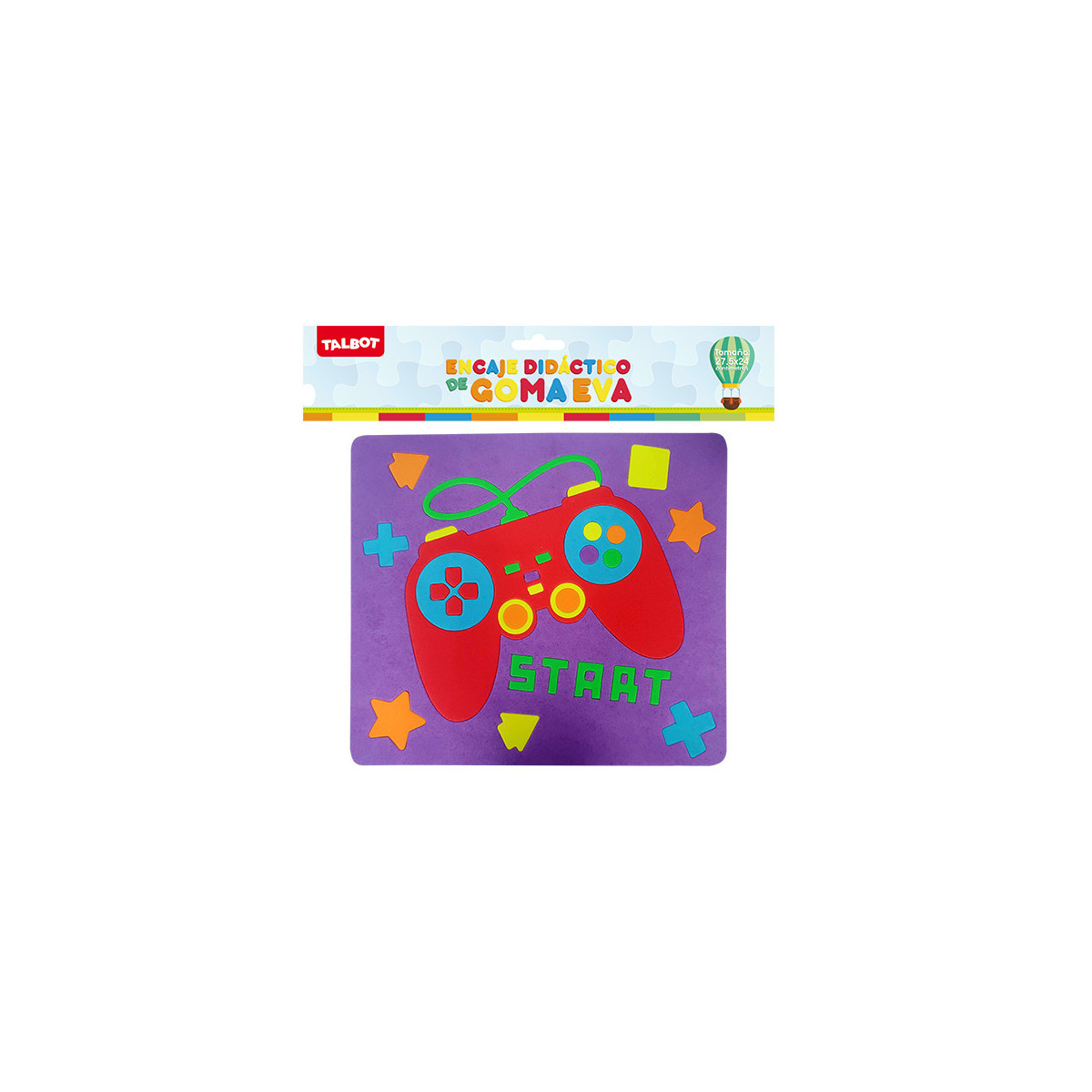 Juego de Encastre de Goma Eva Play 27x24 cm