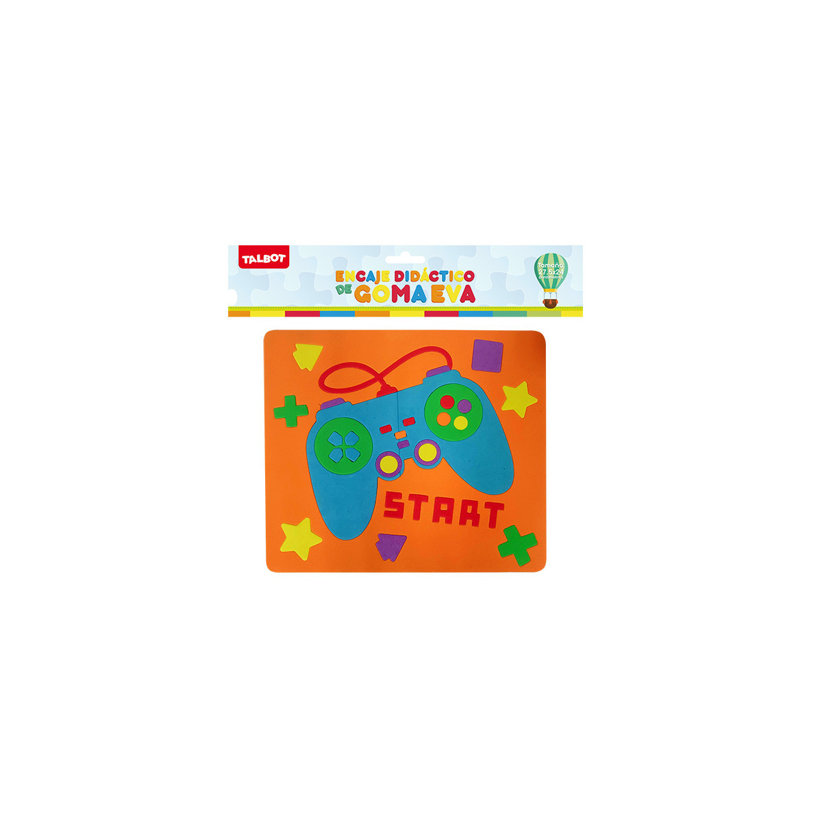 Juego de Encastre de Goma Eva Play 27x24 cm