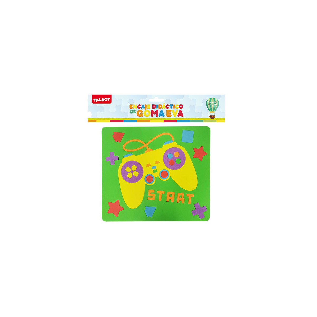 Juego de Encastre de Goma Eva Play 27x24 cm