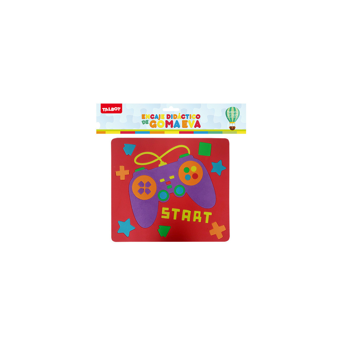 Juego de Encastre de Goma Eva Play 27x24 cm