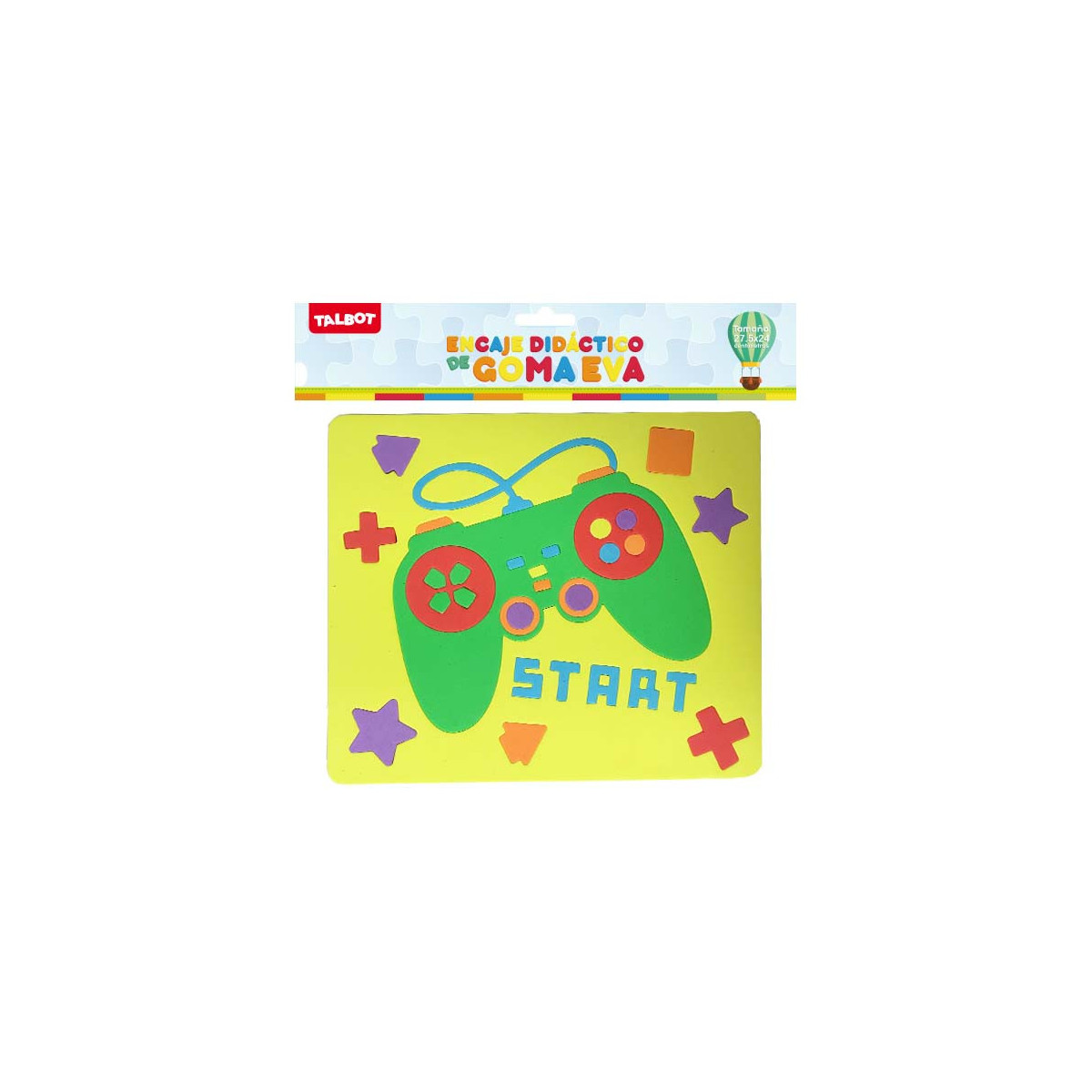Juego de Encastre de Goma Eva Play 27x24 cm