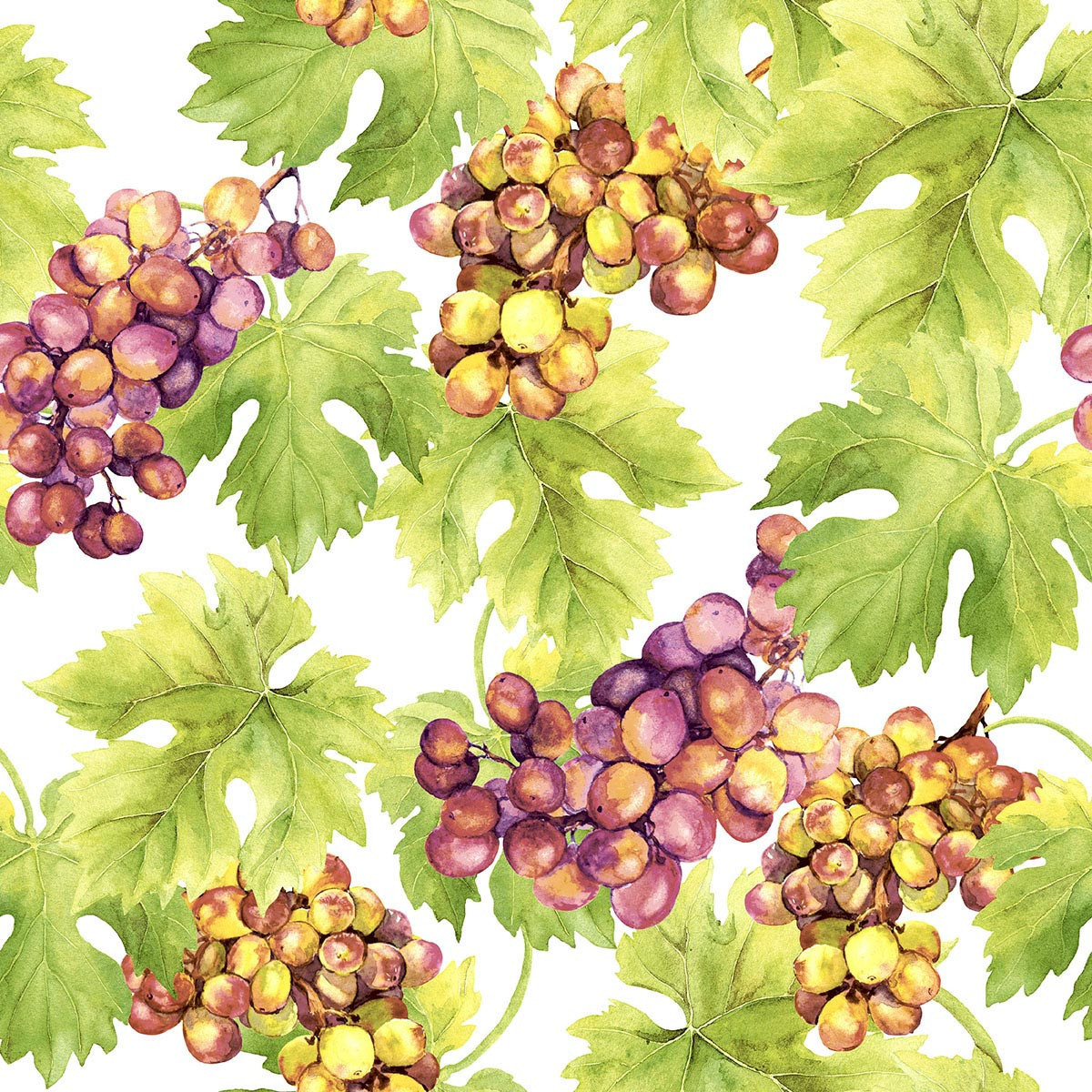 Servilletas 33 x 33 cm Grapes