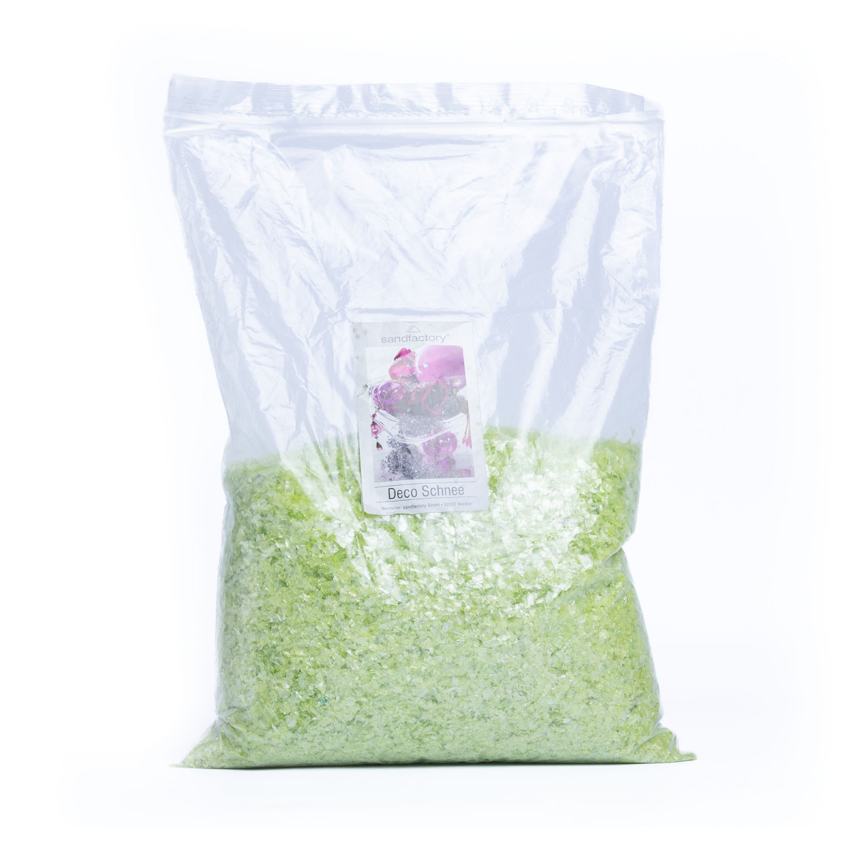Flocs para Decorar Verde 525 g