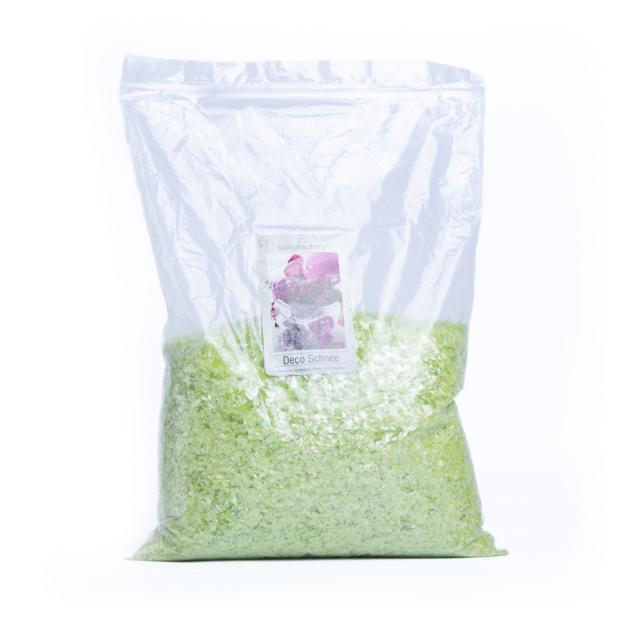 Flocs para Decorar Verde 525 g