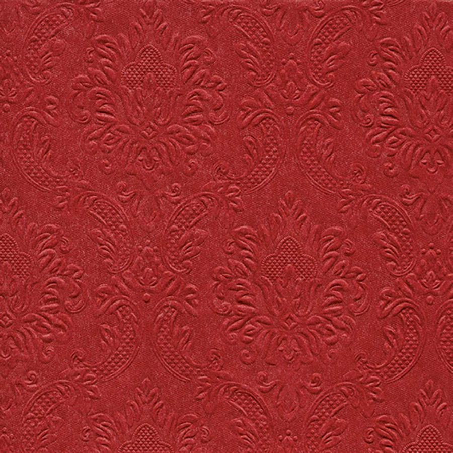 Servilletas 33 x 33 cm Ornament Red Xmas