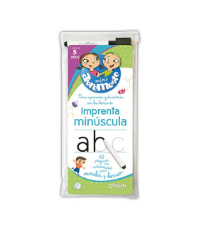 Libro Abremente Para Escribir Y Borrar Imprenta Minúscula