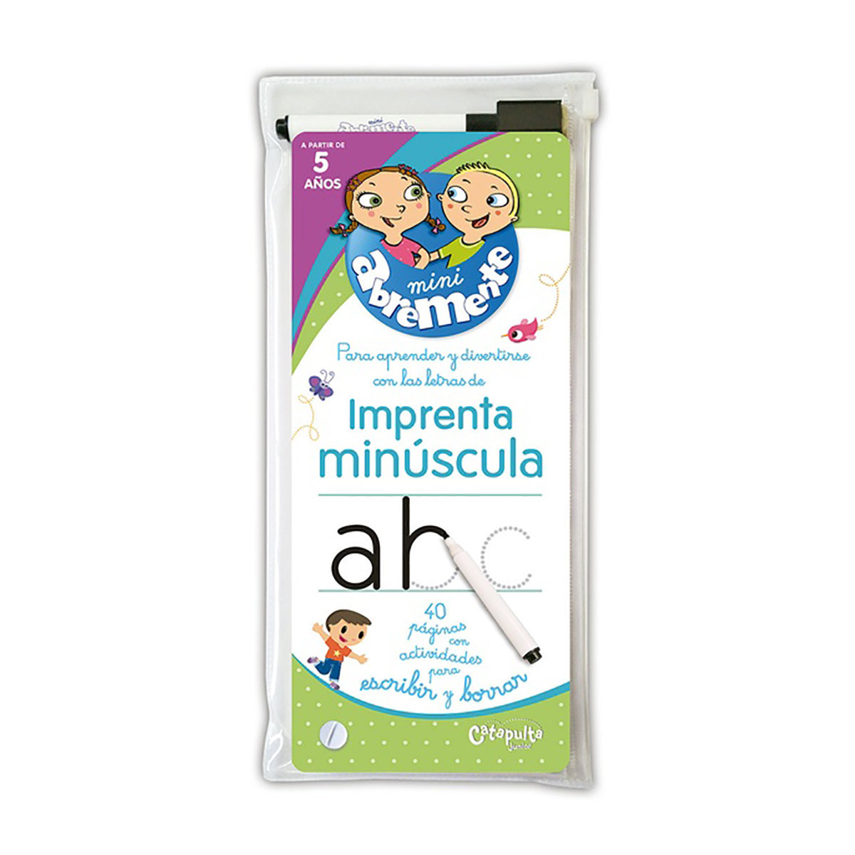 Libro Abremente Para Escribir Y Borrar Imprenta Minúscula