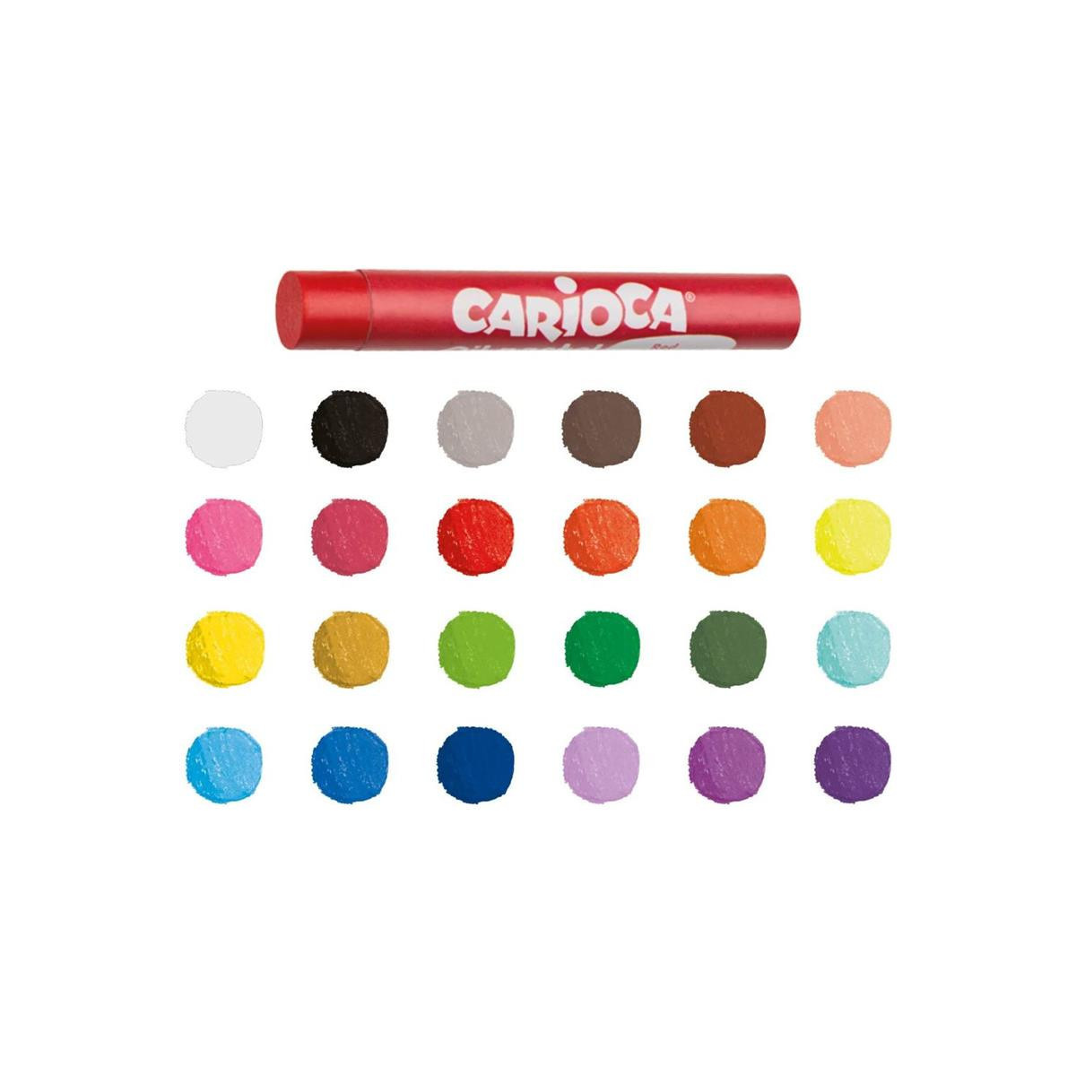 Crayones Óleo Pastel Carioca x 24