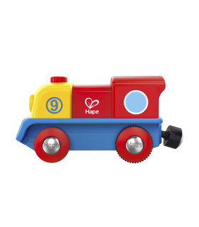 Locomotora de Colores Hape Tren de juguete a pilas