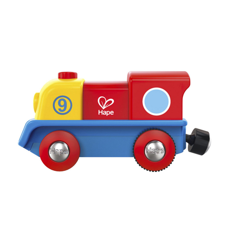 Locomotora de Colores Hape Tren de juguete a pilas