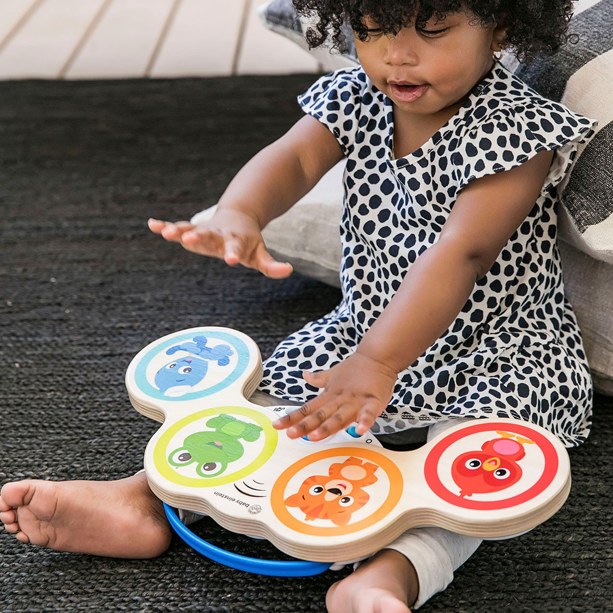 Tambores Magic Touch Hape Instrumento de Juguete
