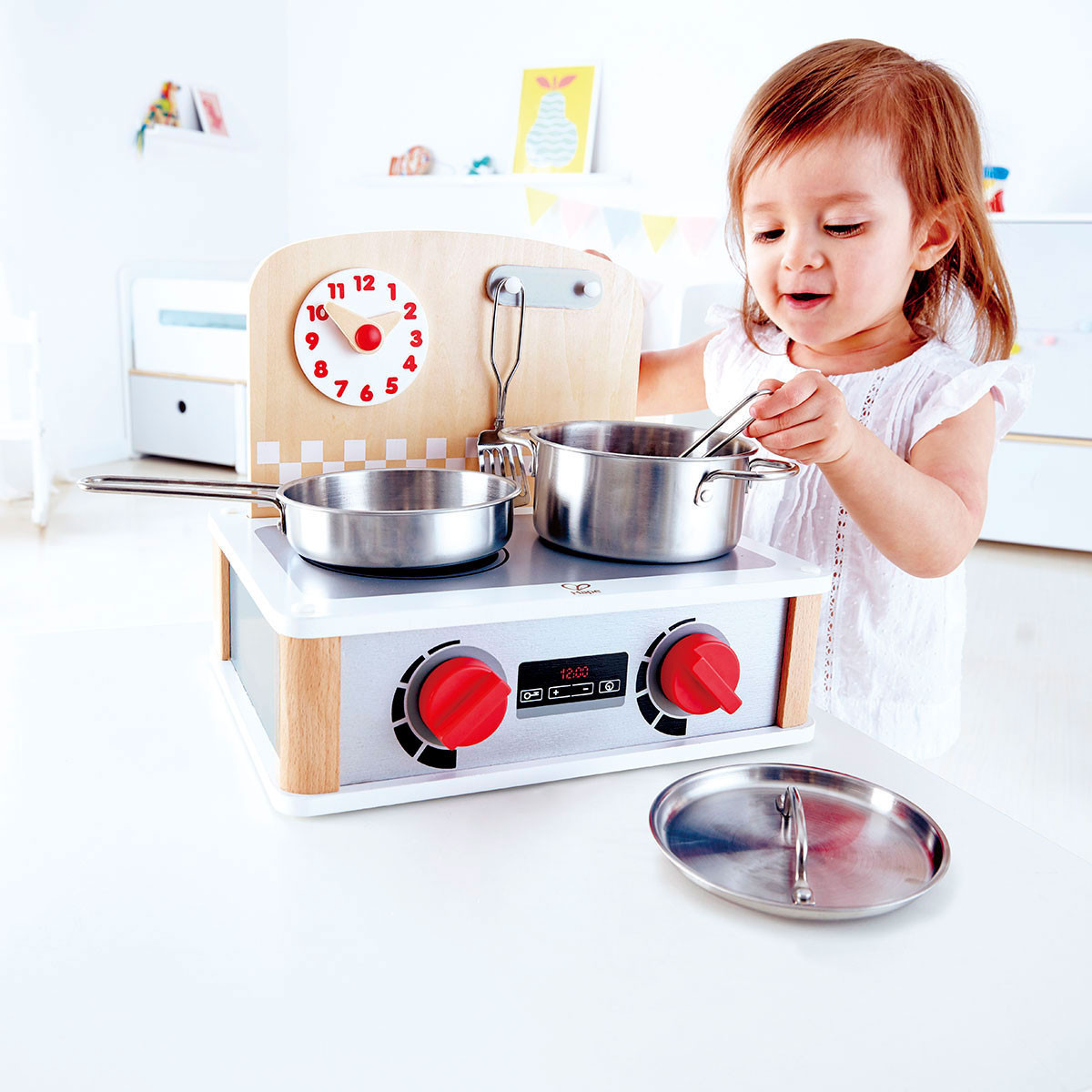 Juego de cocina y parrilla 2 en 1