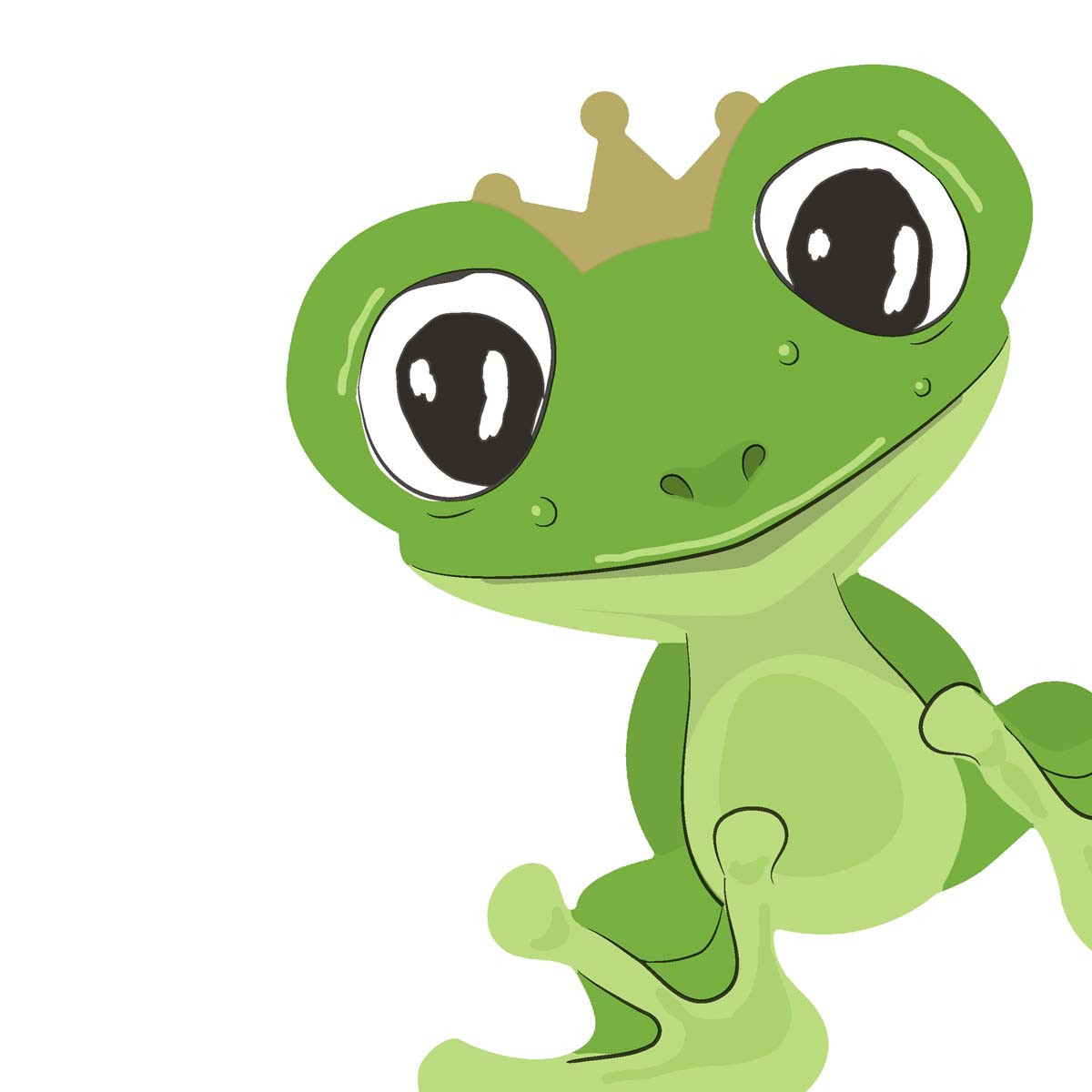Servilletas Troqueladas 33 x 33 cm Silhouette Frog Prince