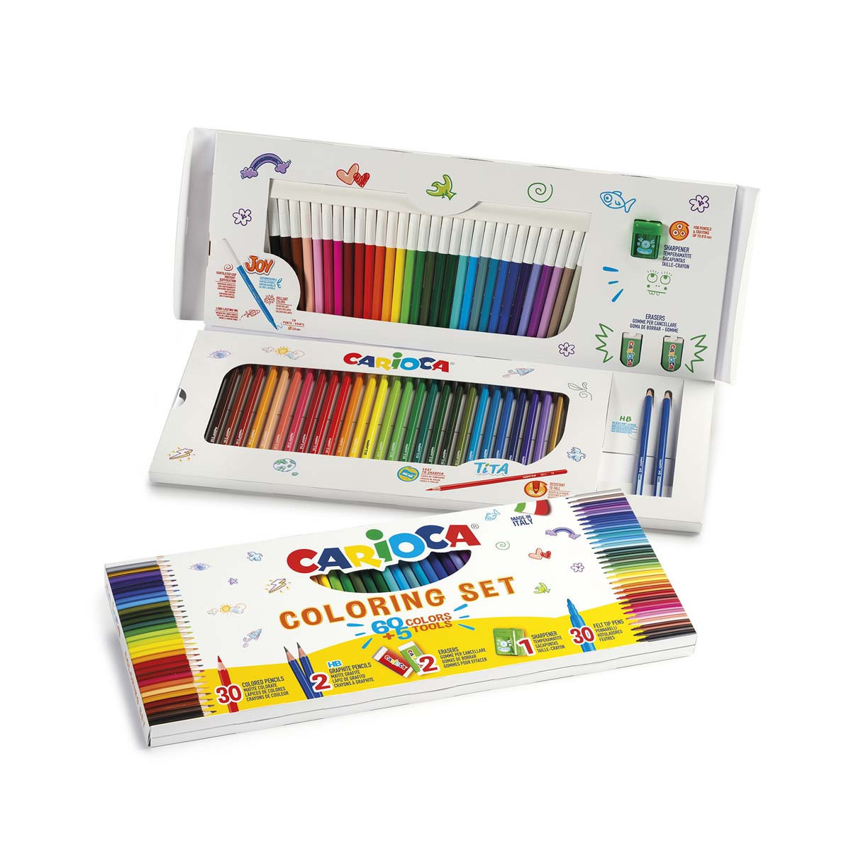 Set Artístico Carioca de Lápices Tita y Marcadores Joy