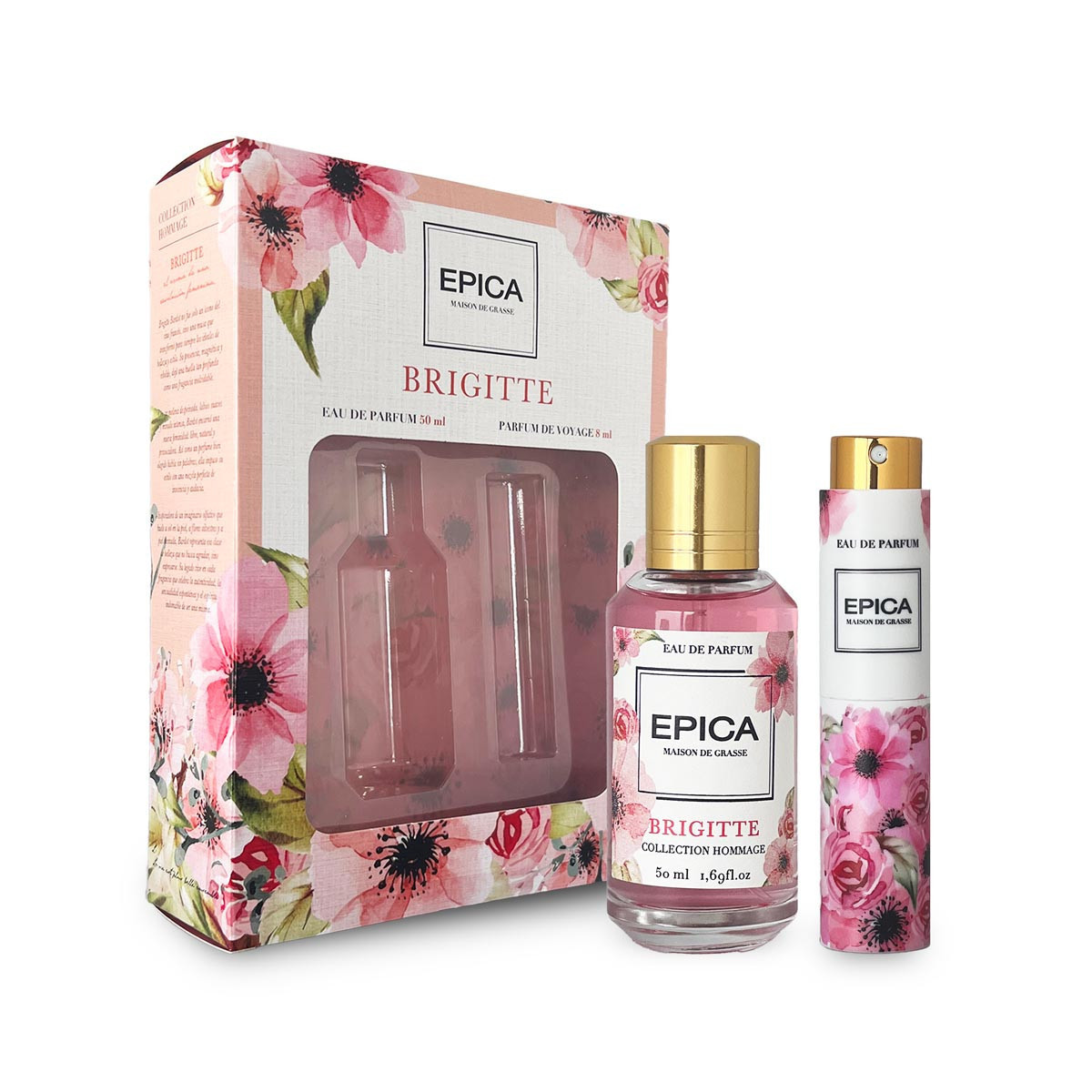 Estuche Eau de Parfum Brigitte Colección Hommage Epica