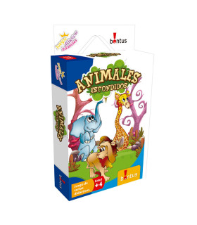 Juego Didáctico de Cartas Animales Escondidos