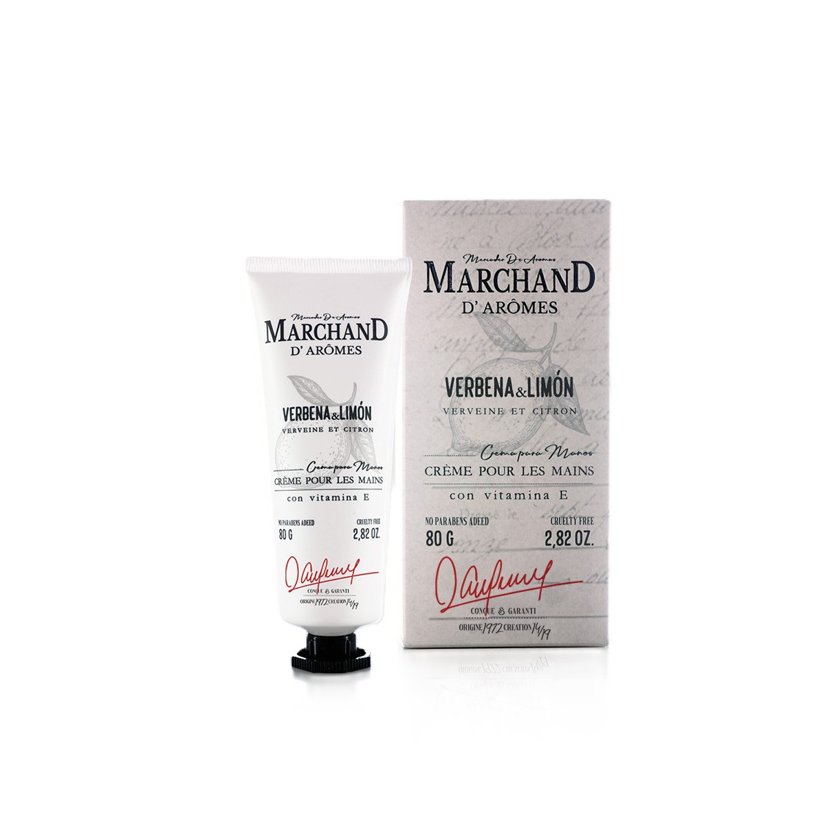 Crema de Manos Marchand D Aromes Verbena y Limón 80 g