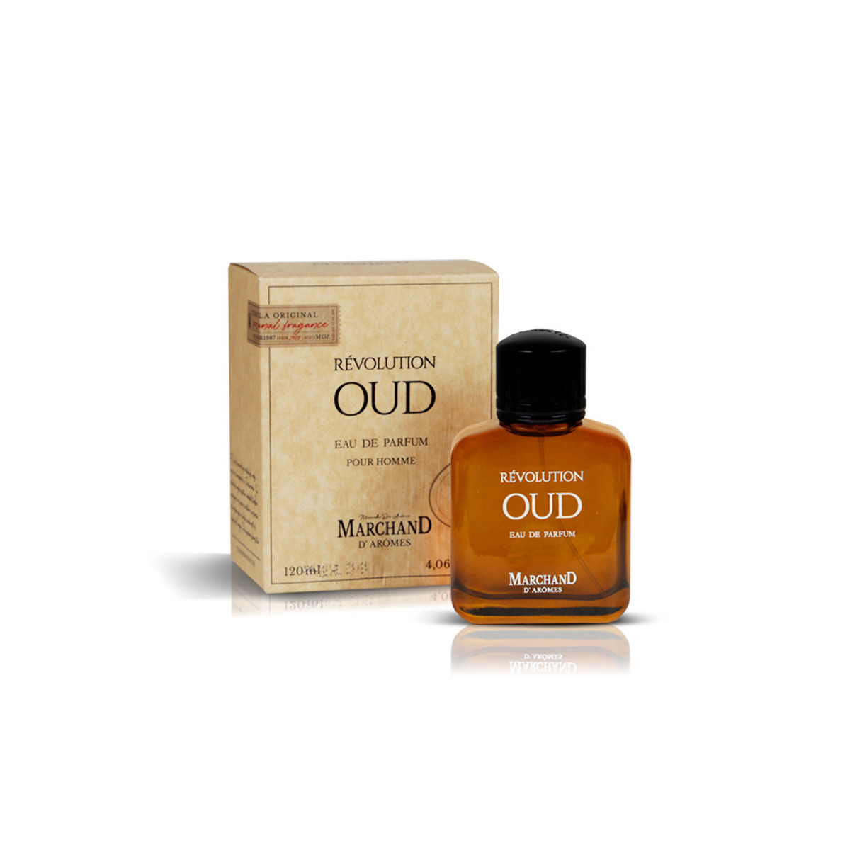 Eau de Parfum pour Homme Revolution Oud 120 ml