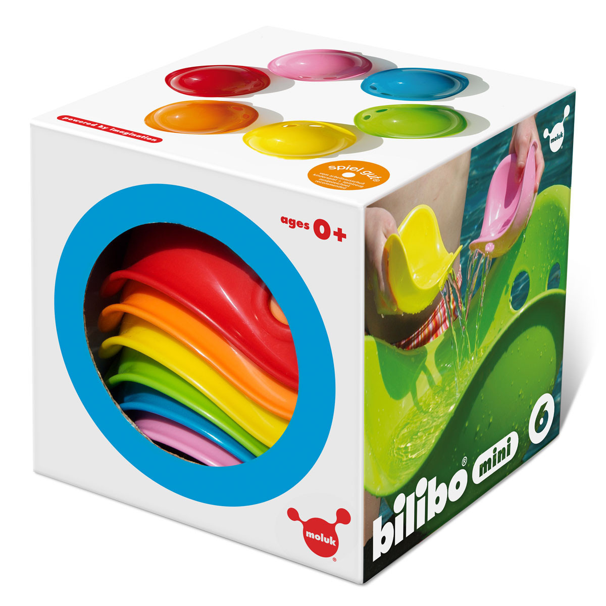 Juguete Bilibo Mini 12 cm Moluk x 6 un.