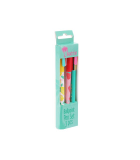 Set de 3 Lapiceras Beach Fun Alparamis