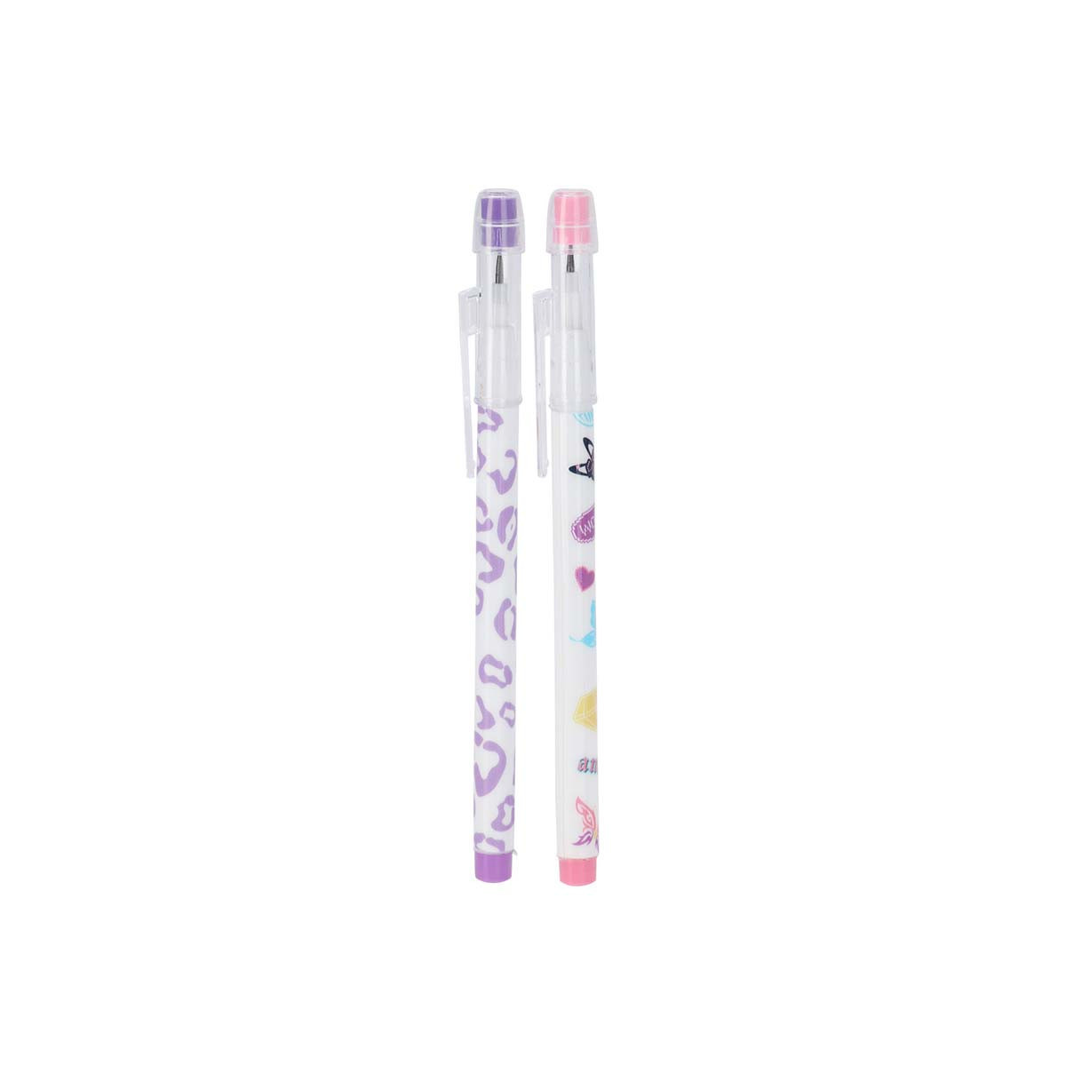 Set de 4 Lápices Push Up Butterfly Alparamis