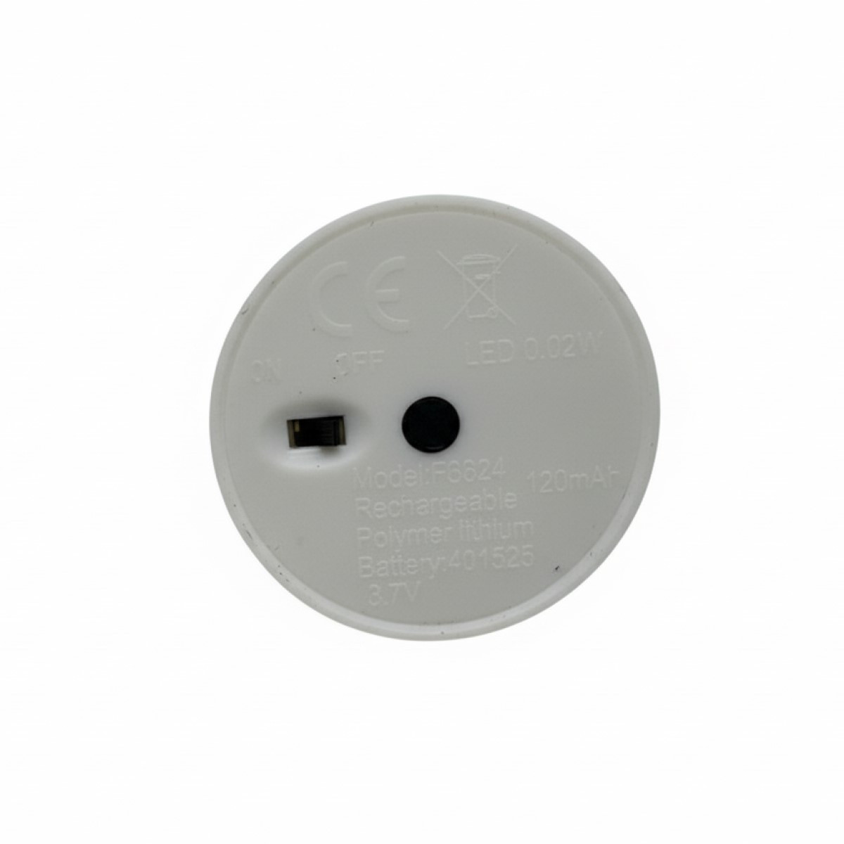 Velas Tealights LED Blancas x 6 con Base de Recarga USB Alparamis