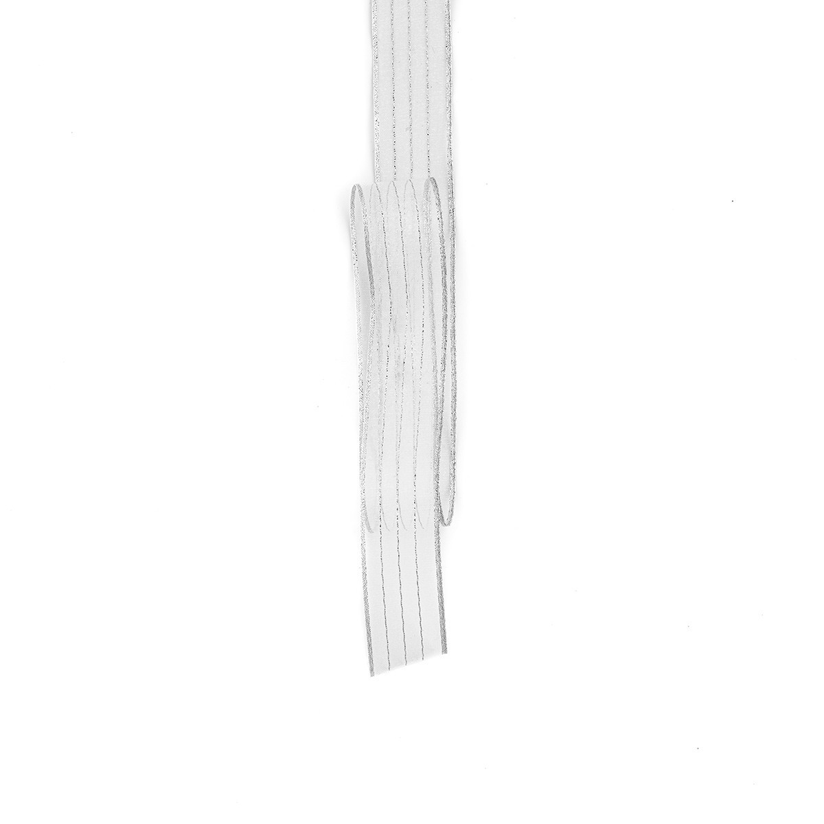 Cinta Ilusión Plata 2 cm x 10 metros