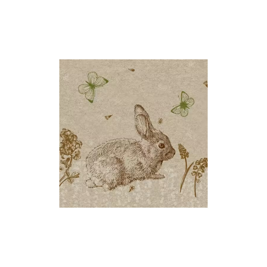 Servilletas 33x33 Cute Bunny