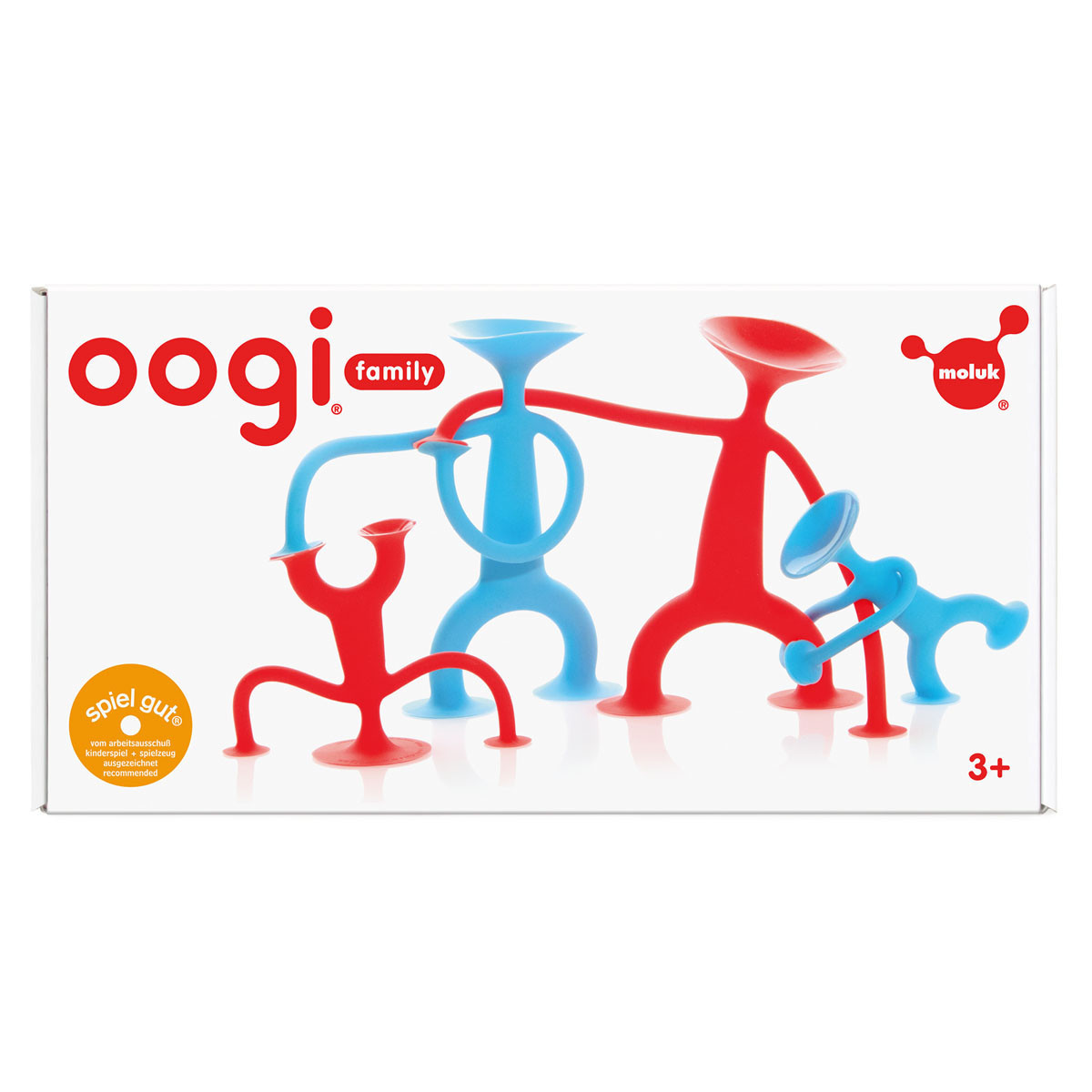 Familia de Muñecos Oogi Moluk 4 piezas