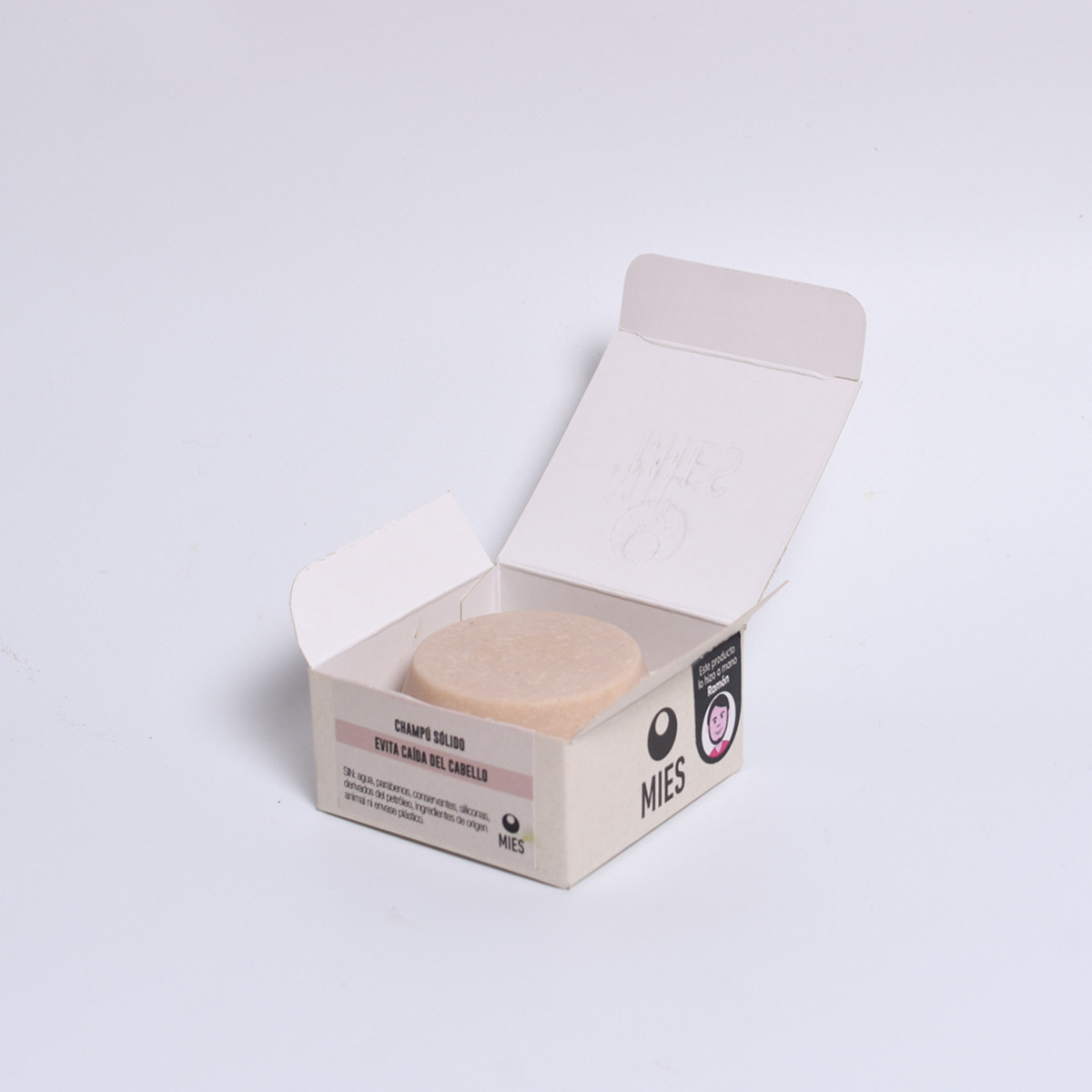 Champú Jarilla y Ortiga con Aceite de Almendra 75 g Mies