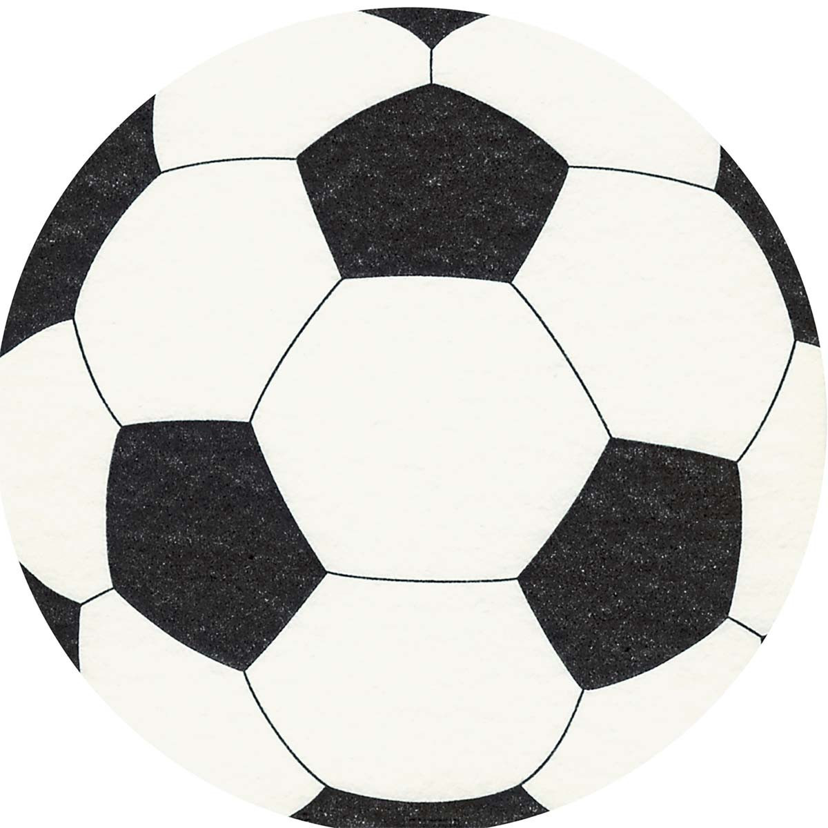 Servilletas Troqueladas 33 x 33 cm Silhouettes Football