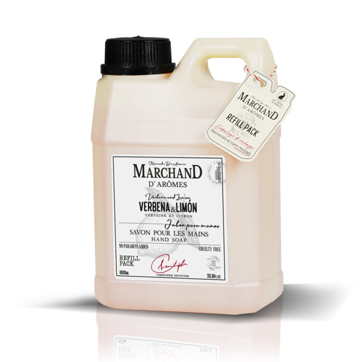 Refill Jabón Líquido Marchand D Aromes 1 Lts Verbena y Limón