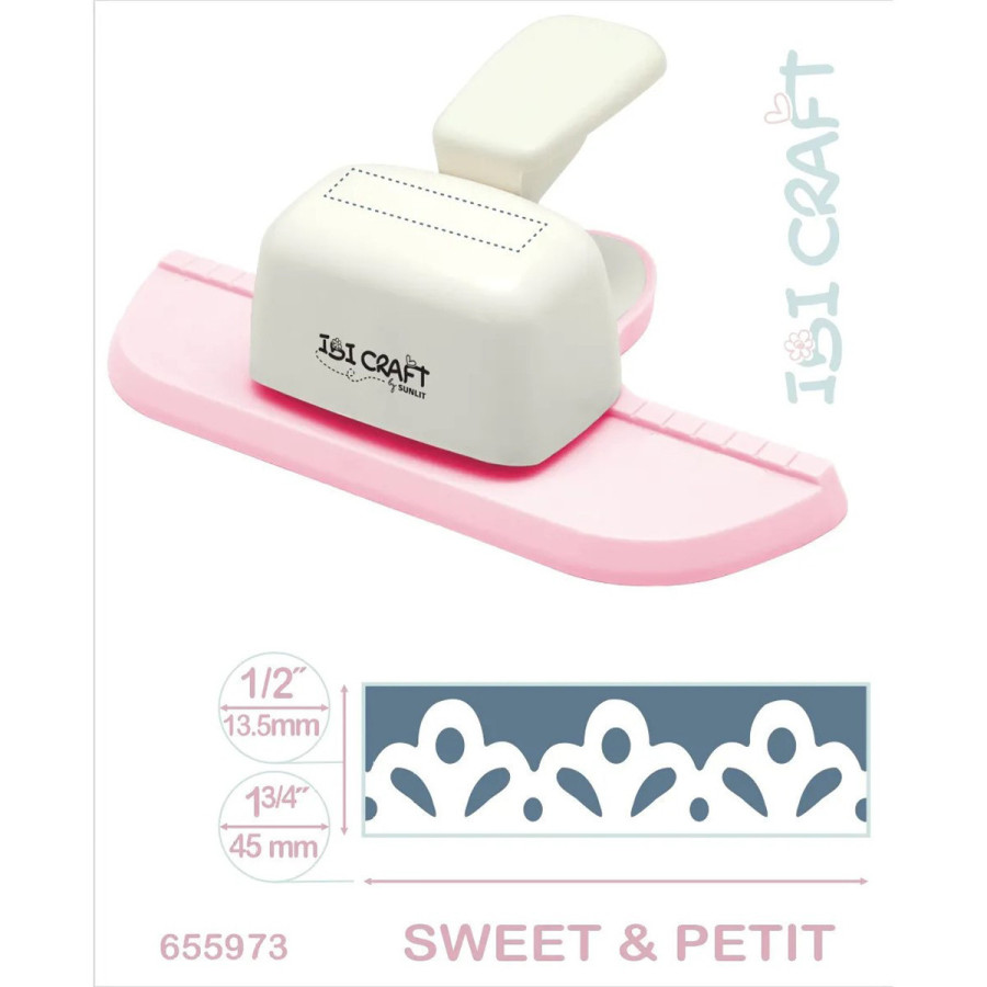 Perforadora Artística de Guardas Jumbo Sweet and Peti Ibicraft