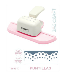 Perforadora Artística de Guardas Jumbo Puntillas Ibicraft