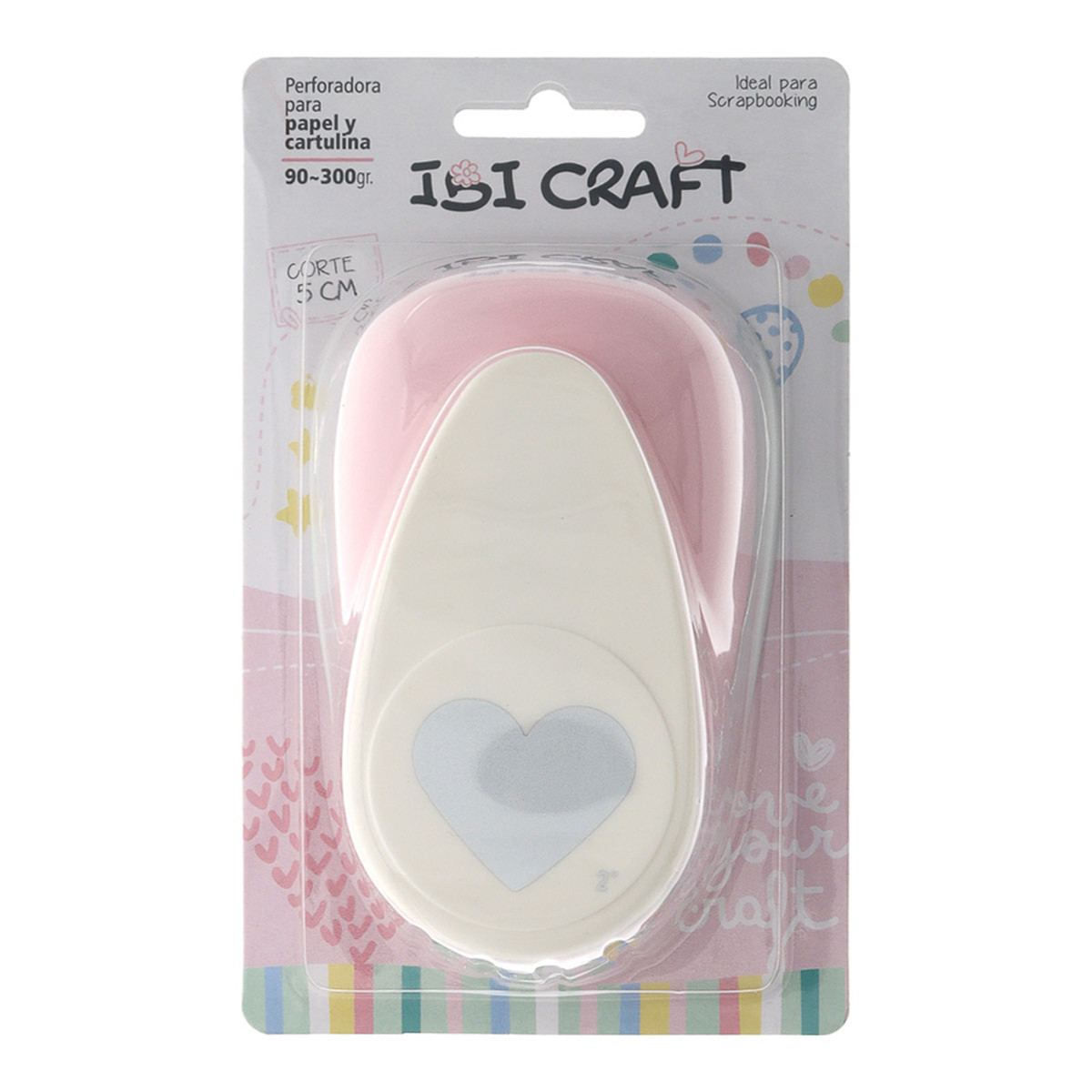 Perforadora Artística 50 mm Corazón Ibicraft
