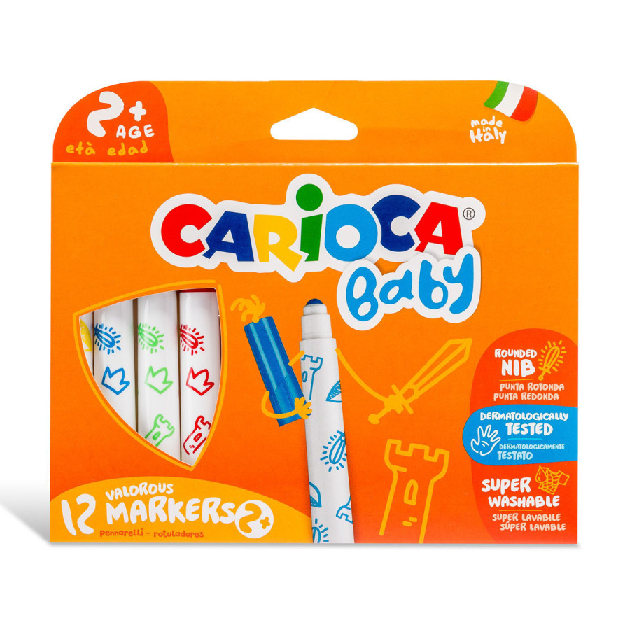 Marcadores Baby Carioca x 12