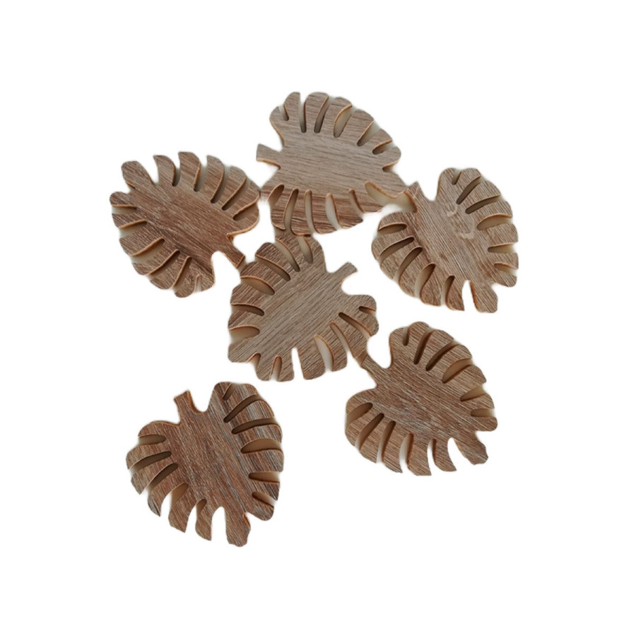 Posavasos Hoja Monstera 9 cm x 6