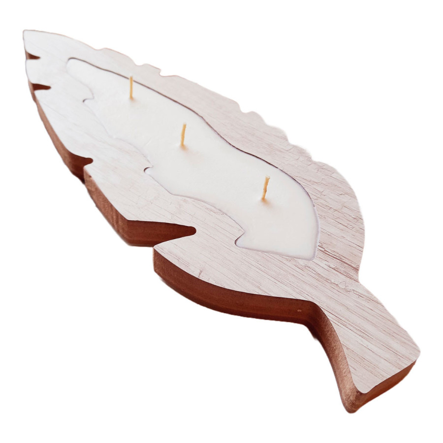 Vela de Soja Pluma 30 cm