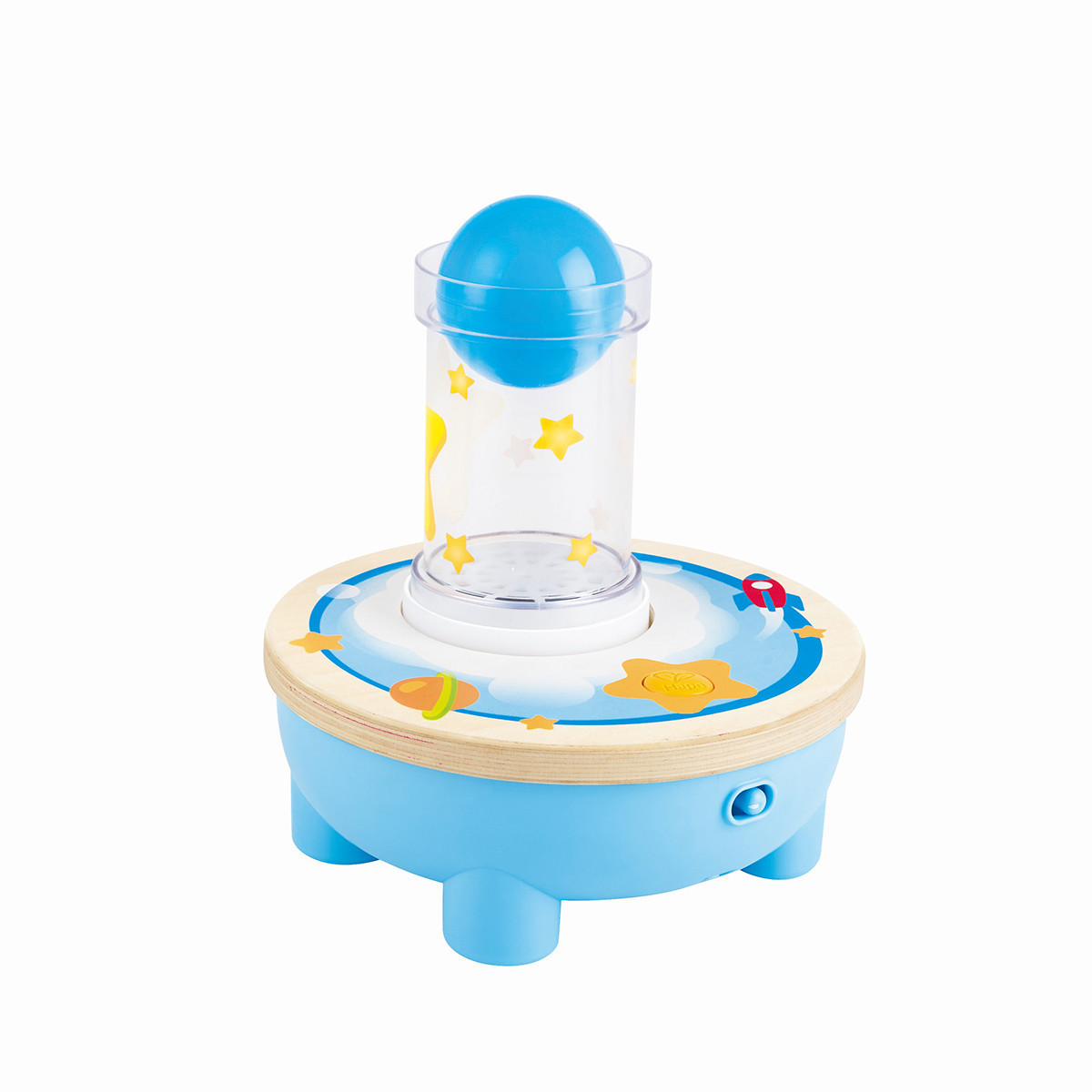 Cohete Espacial Apilable de Juguete con Bola Voladora Hape