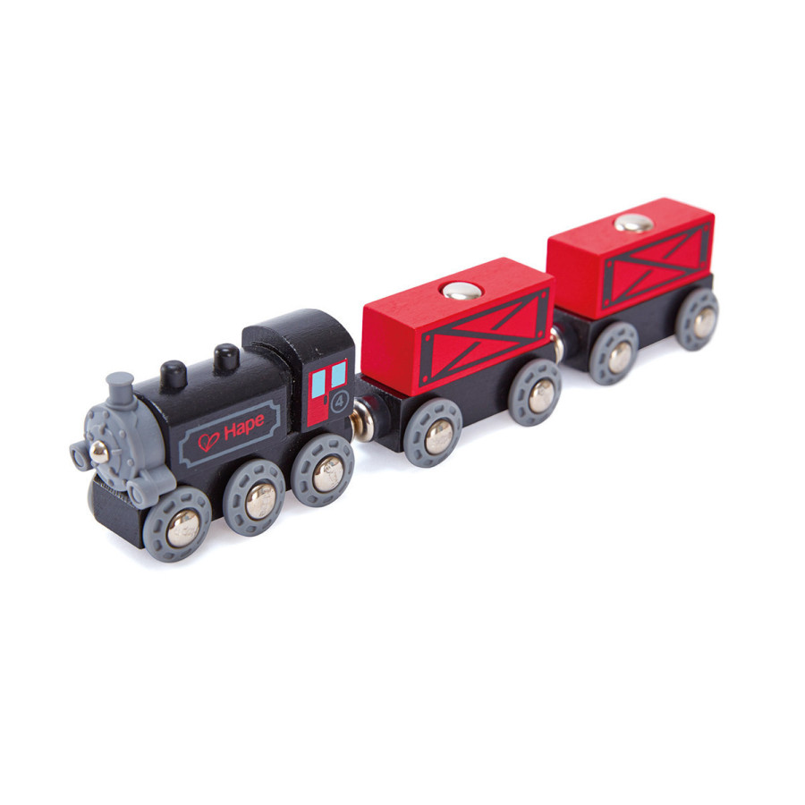 Tren de Carga Antiguo de Juguete Hape
