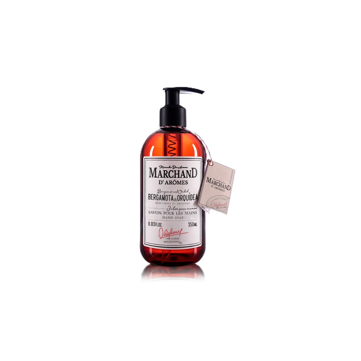 Jabón Líquido Marchand D Aromes Bergamota y Orquídea 350 ml