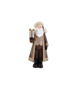 Adorno de Santa con Regalo 30 cm Alparamis