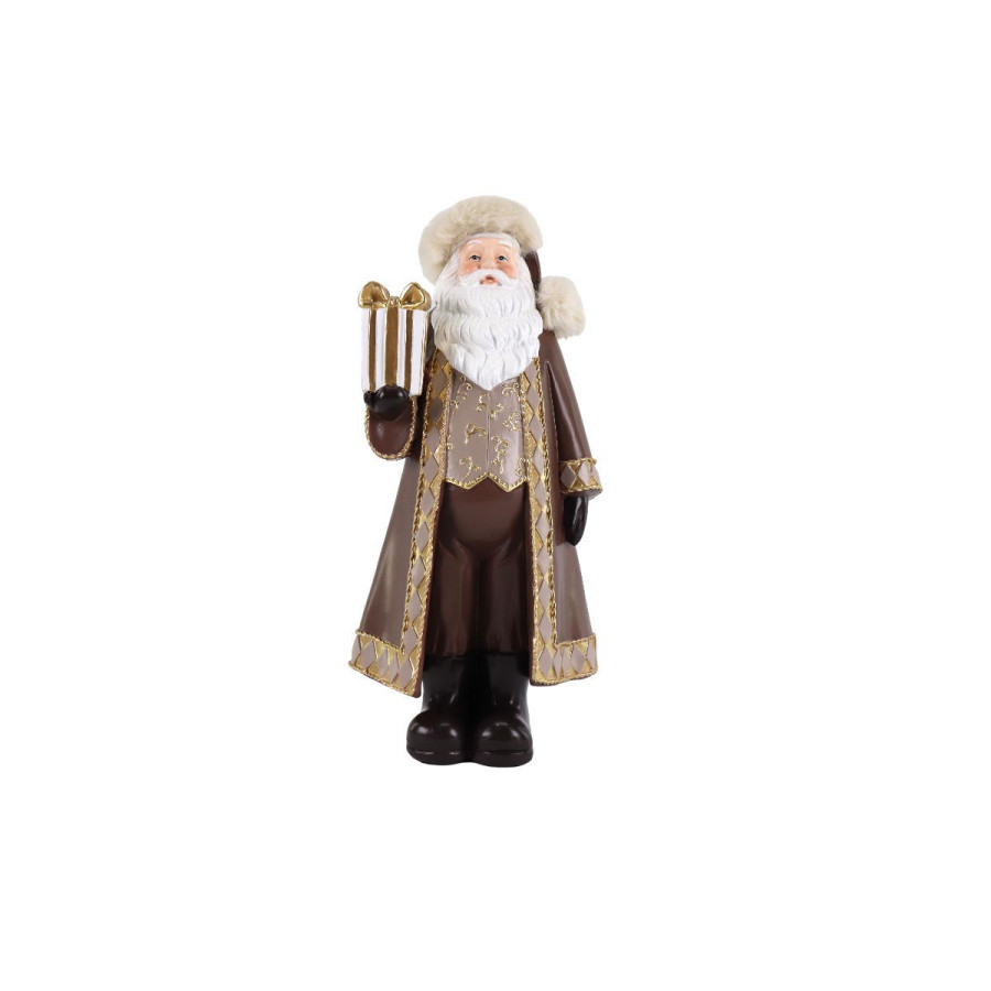 Adorno de Santa con Regalo 30 cm Alparamis