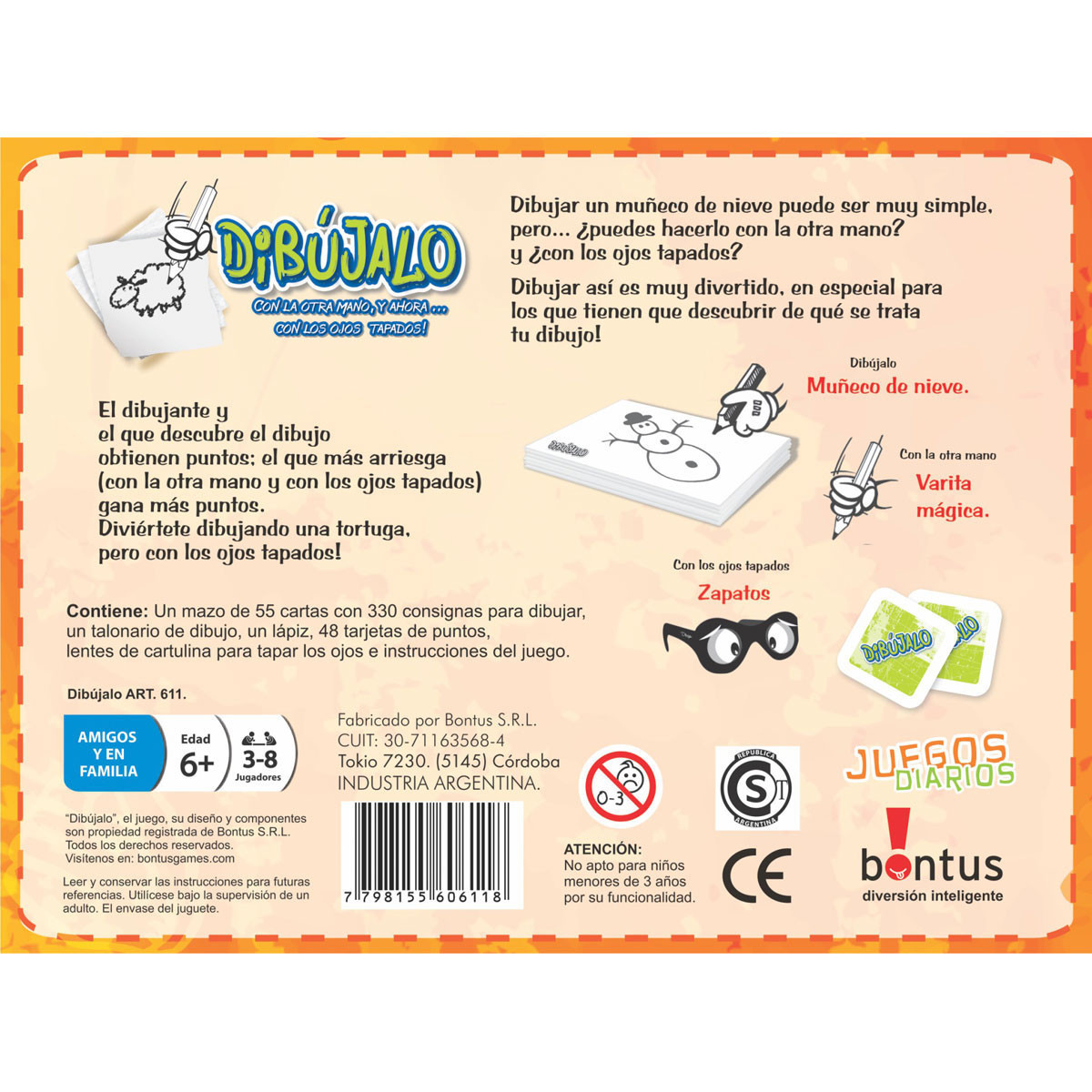 Juego de Mesa Dibújalo