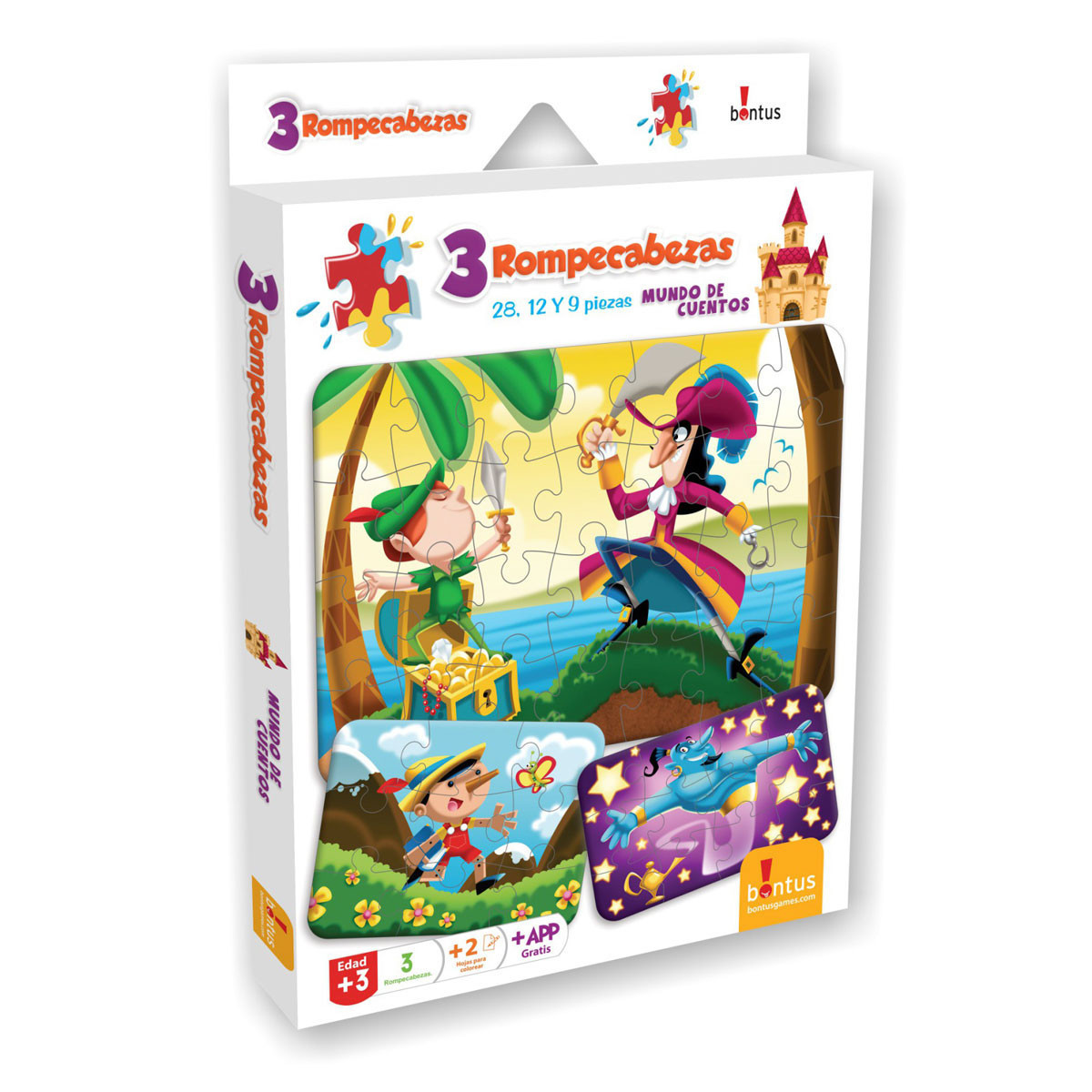 Rompecabezas Infantil Mundo de Cuentos